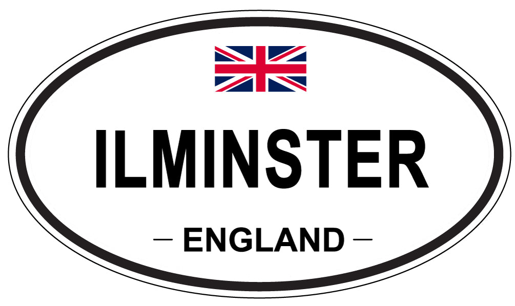 ILMINSTER, England - Oval Magnet