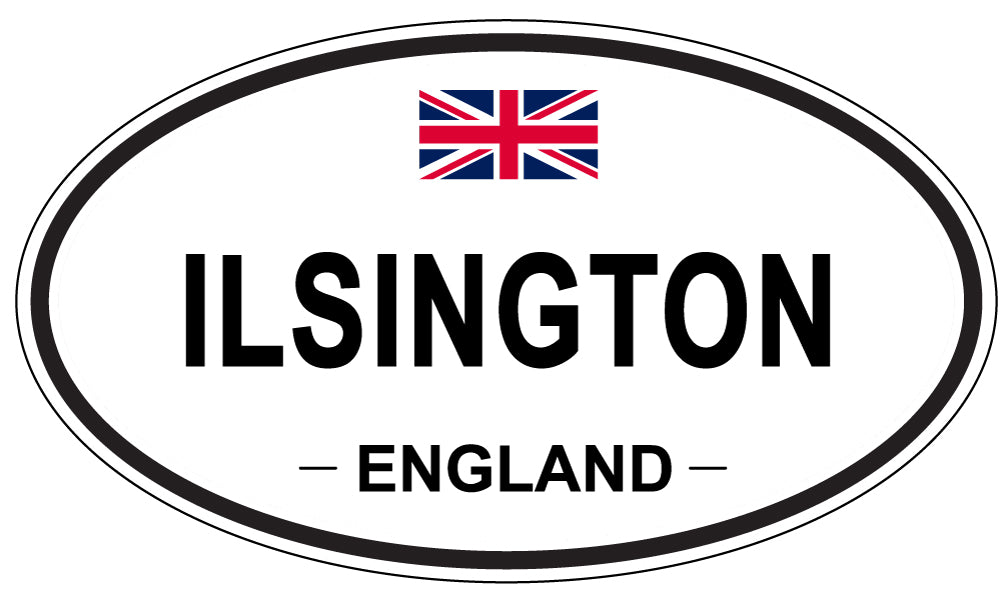 ILSINGTON, England - Oval Magnet