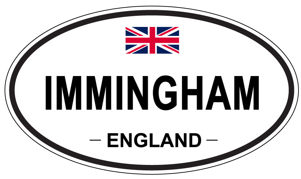 IMMINGHAM, England - Oval Magnet