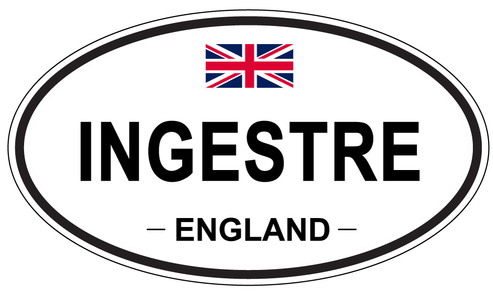 INGESTRE, England - Oval Magnet