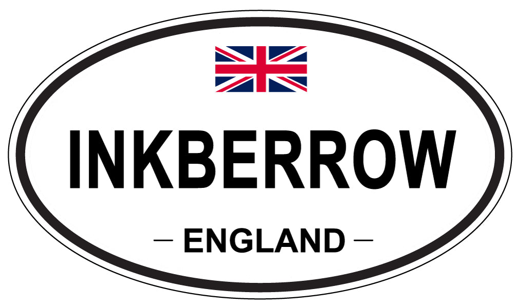 INKBERROW, ENGLAND - Oval Sticker