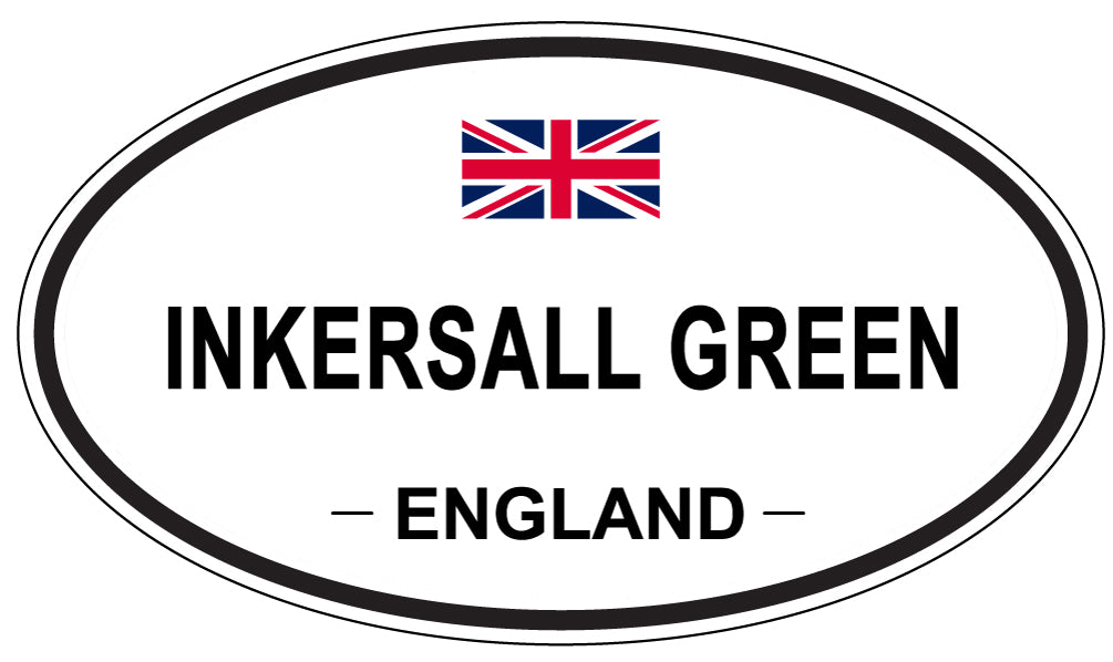 INKERSALL GREEN, England - Oval Magnet