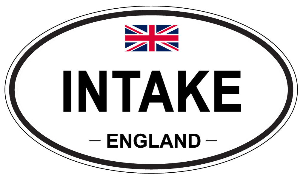 INTAKE, England - Oval Magnet