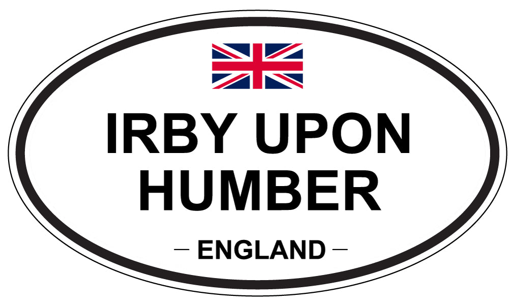 IRBY UPON HUMBER, England - Oval Magnet