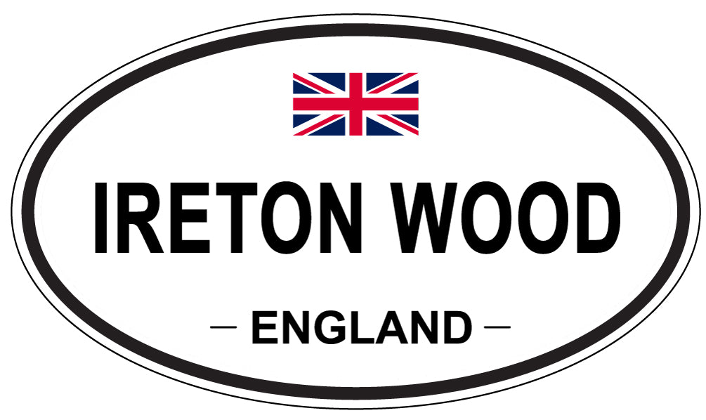 IRETON WOOD, England - Oval Magnet
