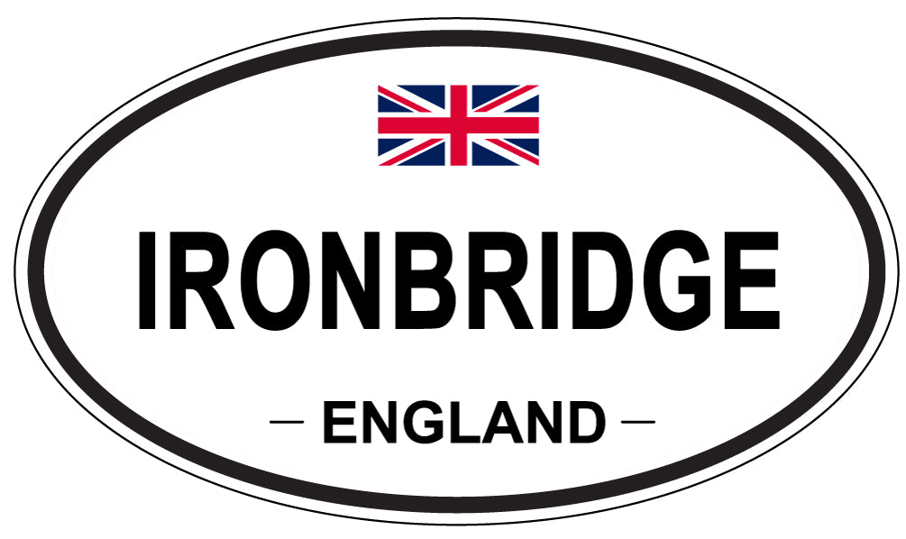 IRONBRIDGE, England - Oval Magnet