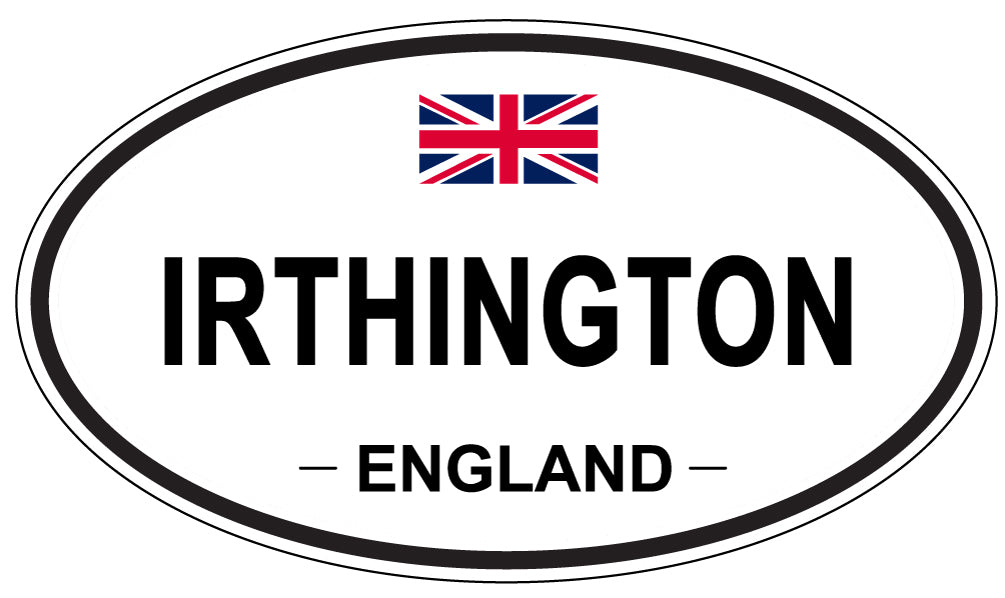 IRTHINGTON, England - Oval Magnet