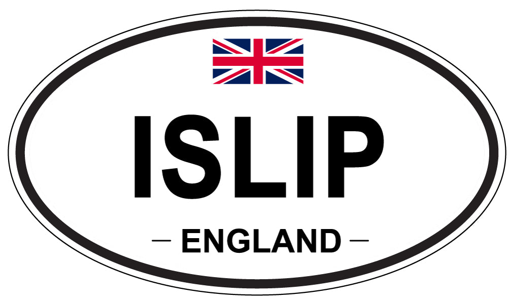 ISLIP, England - Oval Magnet