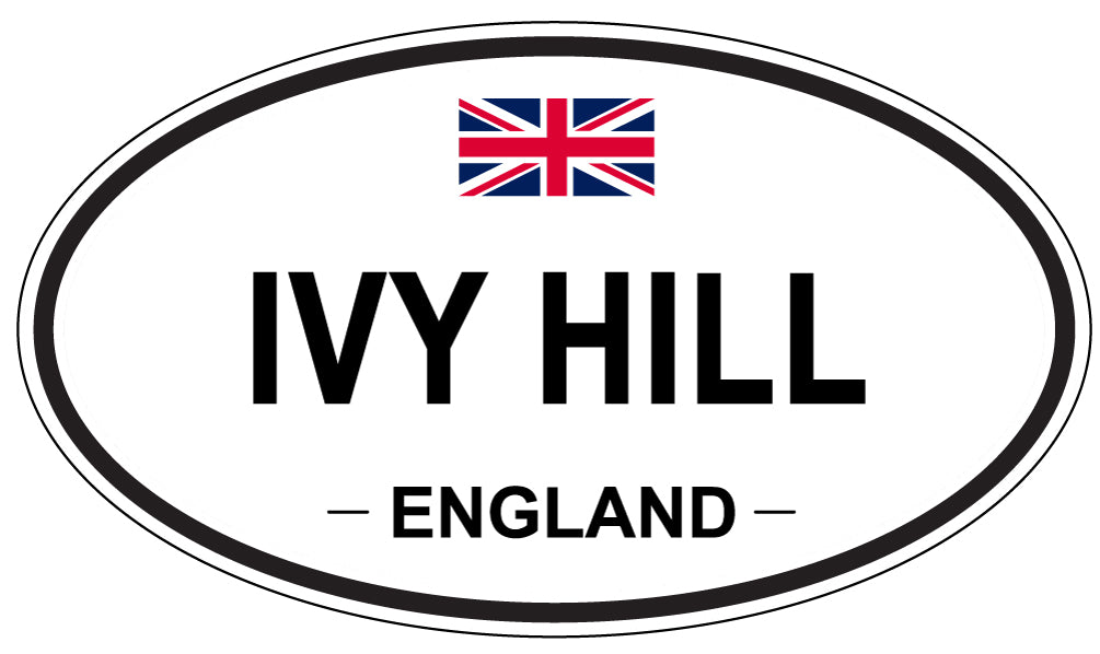IVY HILL, England - Oval Magnet
