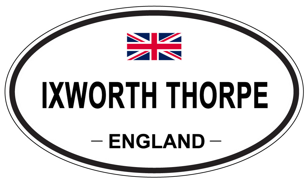 IXWORTH THORPE, England - Oval Magnet