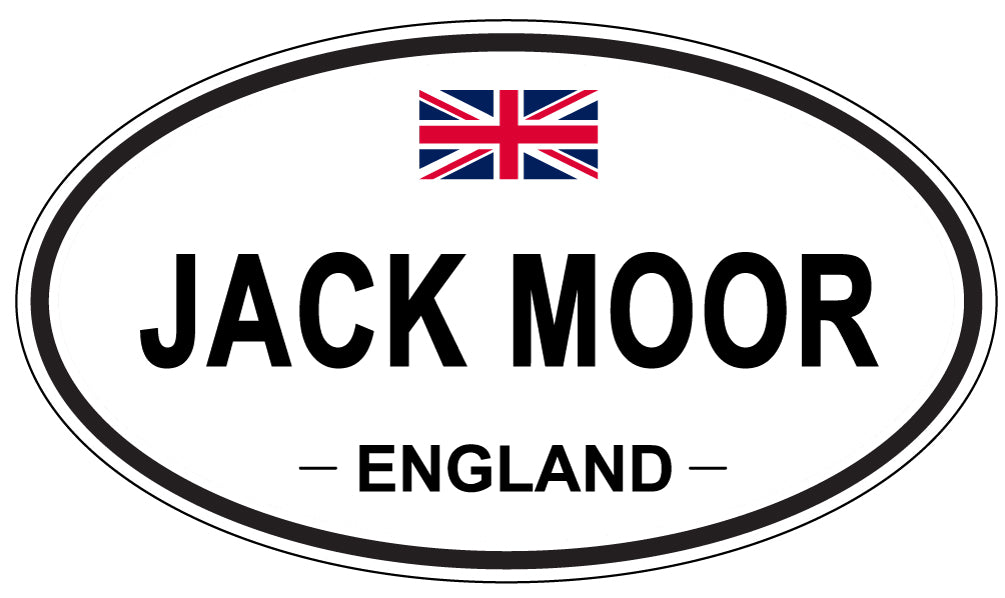 JACK MOOR, England - Oval Magnet