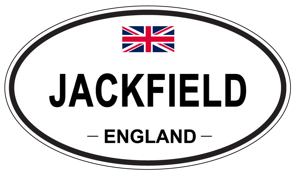 JACKFIELD, England - Oval Magnet