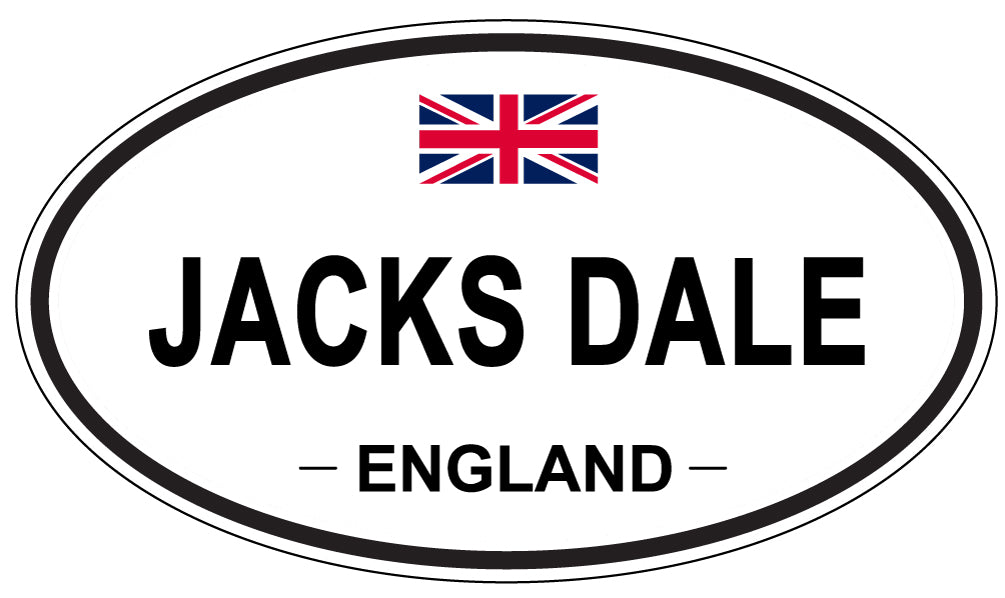 JACKS DALE, England - Oval Magnet