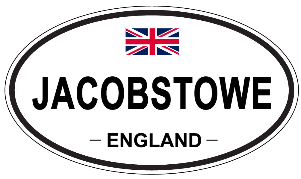 JACOBSTOWE, England - Oval Magnet