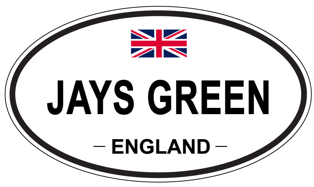 JAYS GREEN, England - Oval Magnet