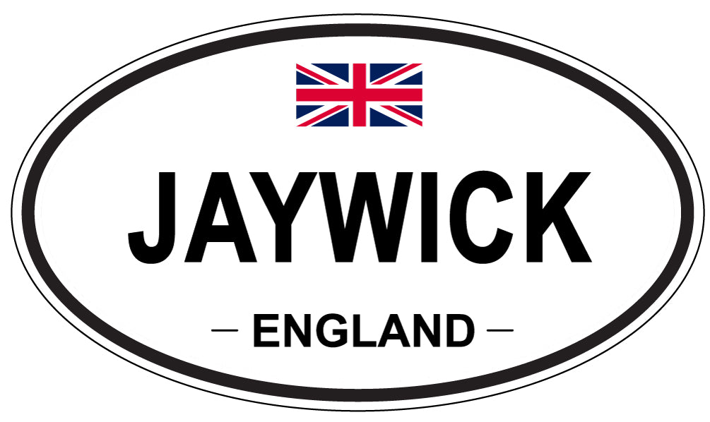 JAYWICK, England - Oval Magnet