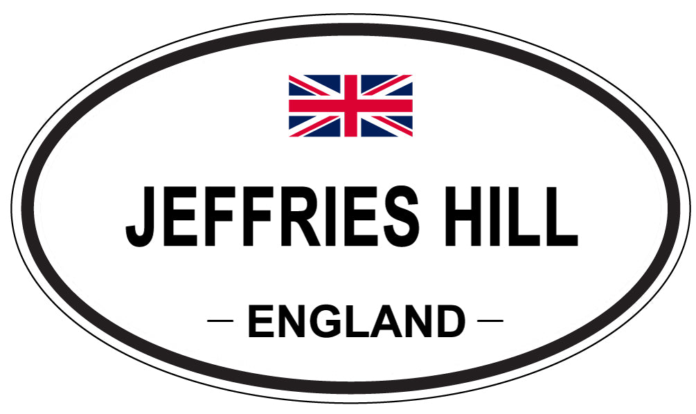 JEFFRIES HILL, England - Oval Magnet