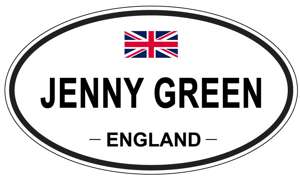 JENNY GREEN, England - Oval Magnet