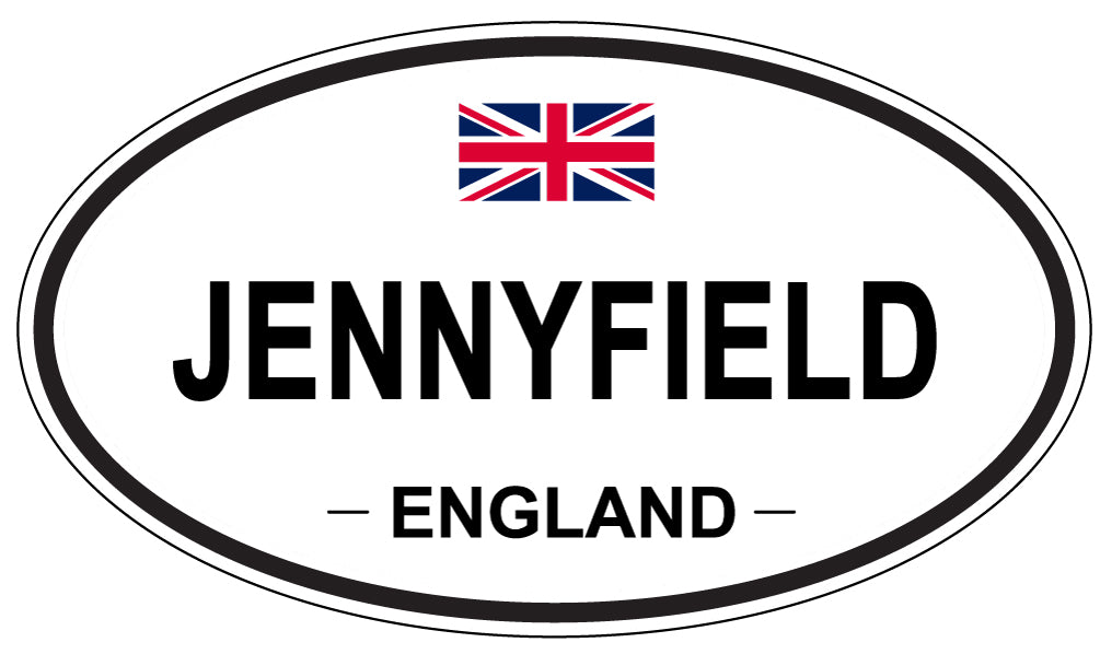 JENNYFIELD, England - Oval Magnet