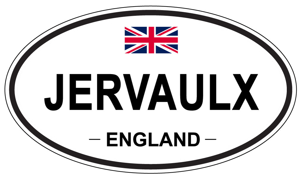 JERVAULX, England - Oval Magnet