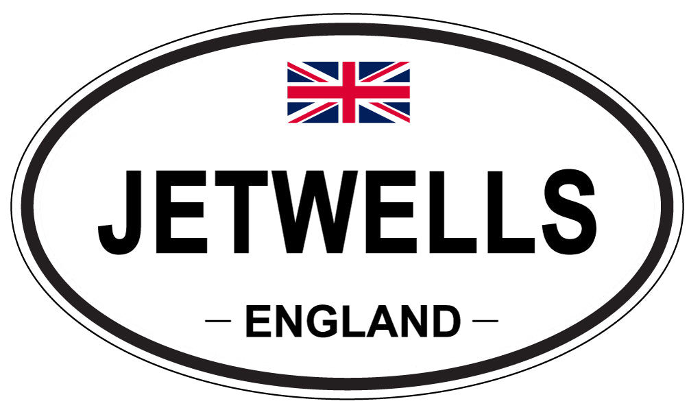 JETWELLS, England - Oval Magnet