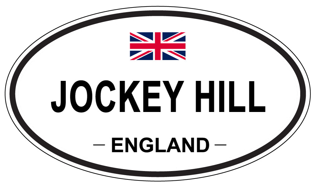 JOCKEY HILL, England - Oval Magnet