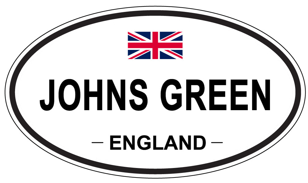 JOHNS GREEN, England - Oval Magnet