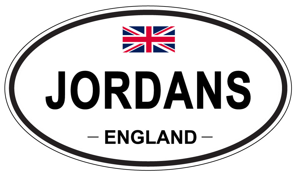 JORDANS, England - Oval Magnet