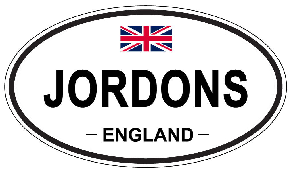 JORDONS, England - Oval Magnet
