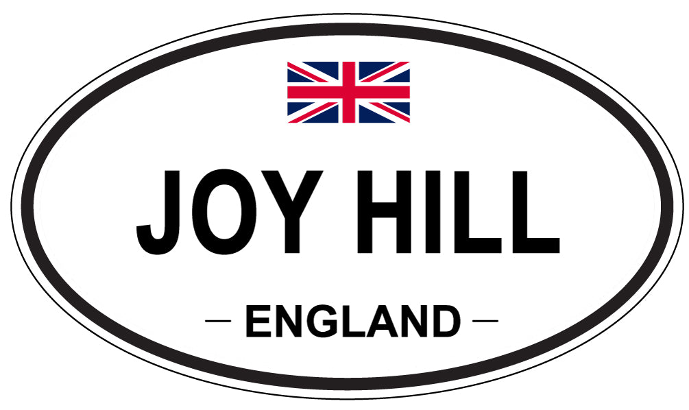 JOY HILL, England - Oval Magnet