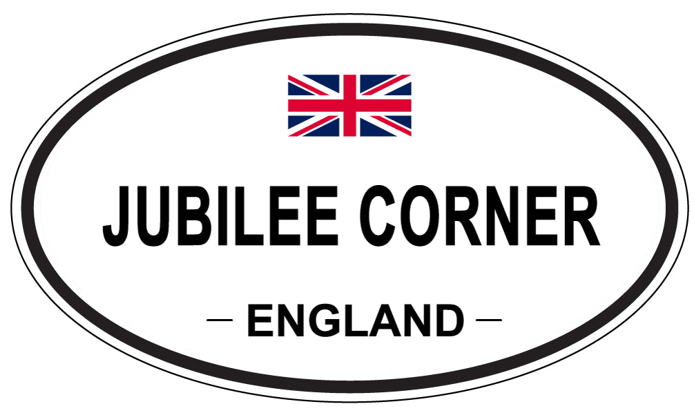 JUBILEE CORNER, England - Oval Magnet