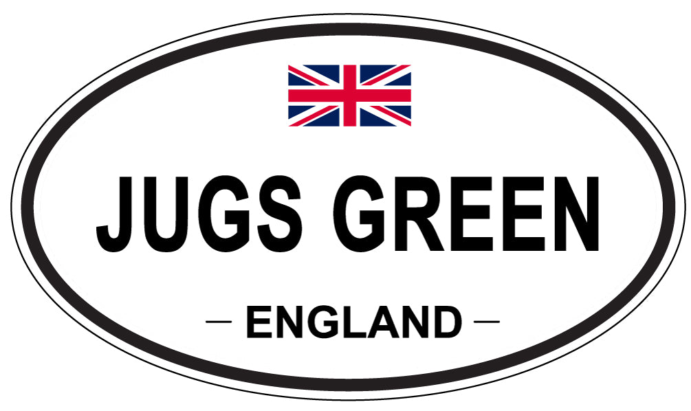 JUGS GREEN, England - Oval Magnet