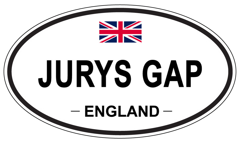 JURYS GAP, England - Oval Magnet