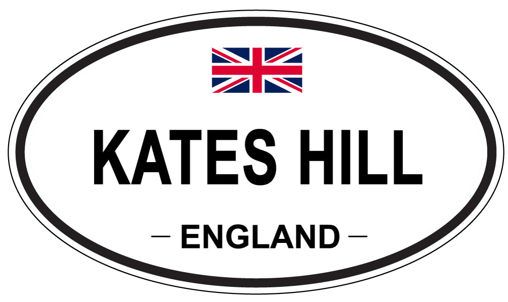 KATES HILL, England - Oval Magnet