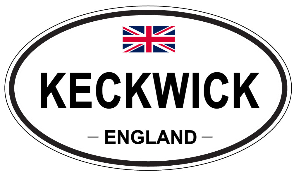 KECKWICK, England - Oval Magnet