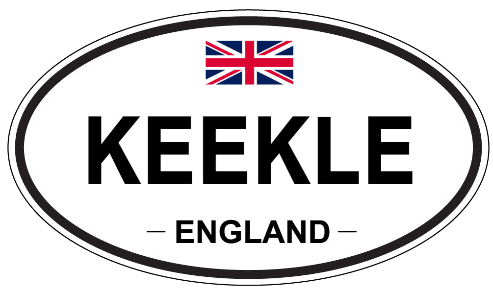 KEEKLE, England - Oval Magnet