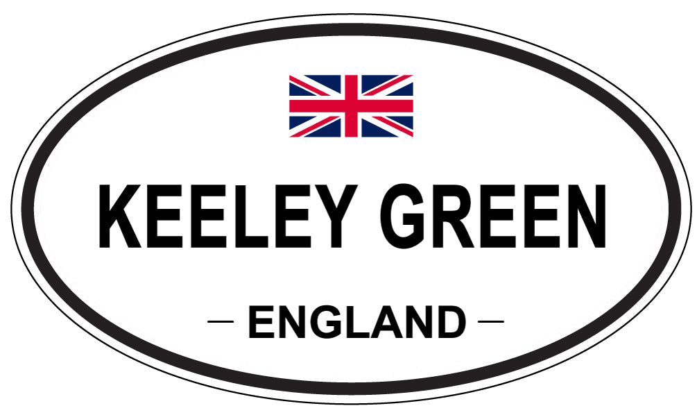 KEELEY GREEN, England - Oval Magnet