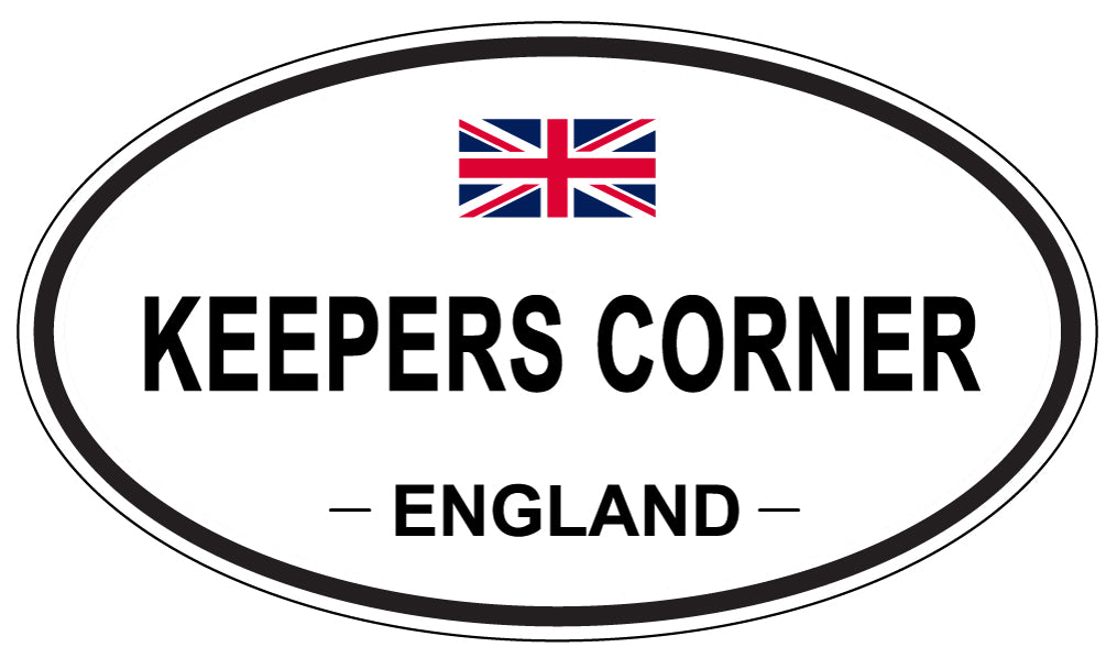 KEEPERS CORNER, England - Oval Magnet