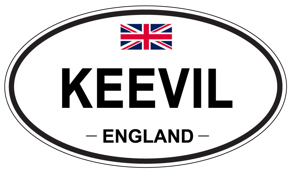 KEEVIL, ENGLAND - Oval Sticker