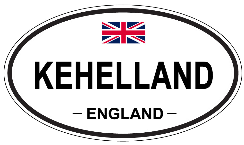 KEHELLAND, England - Oval Magnet