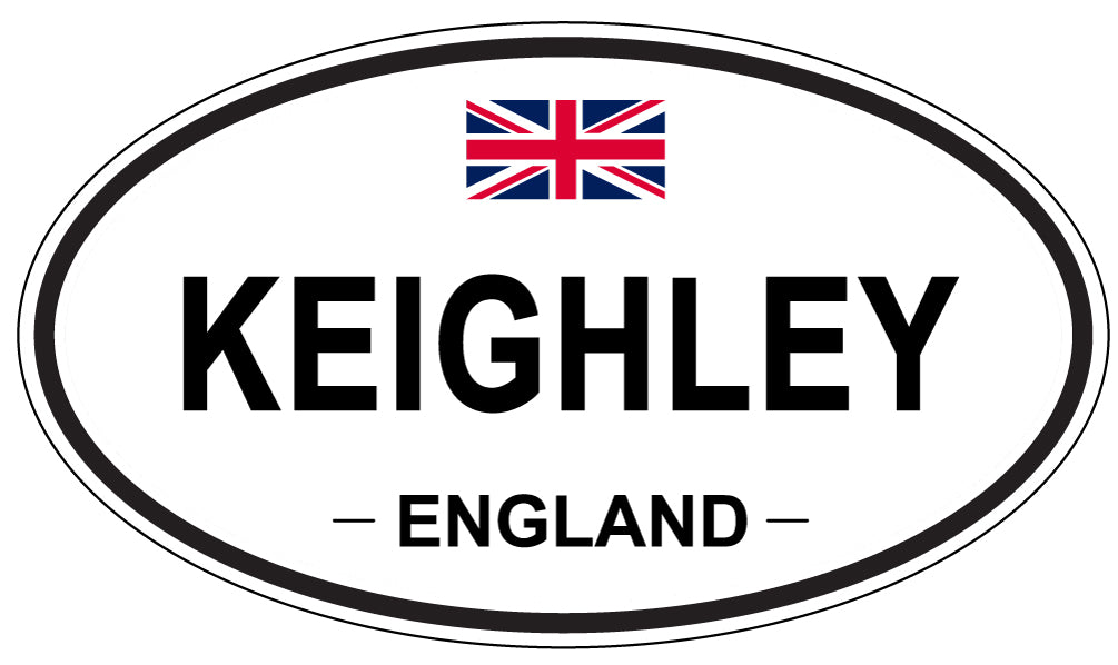 KEIGHLEY, England - Oval Magnet