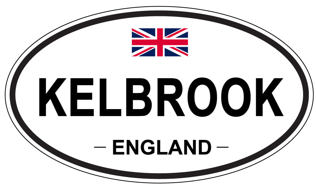 KELBROOK, England - Oval Magnet