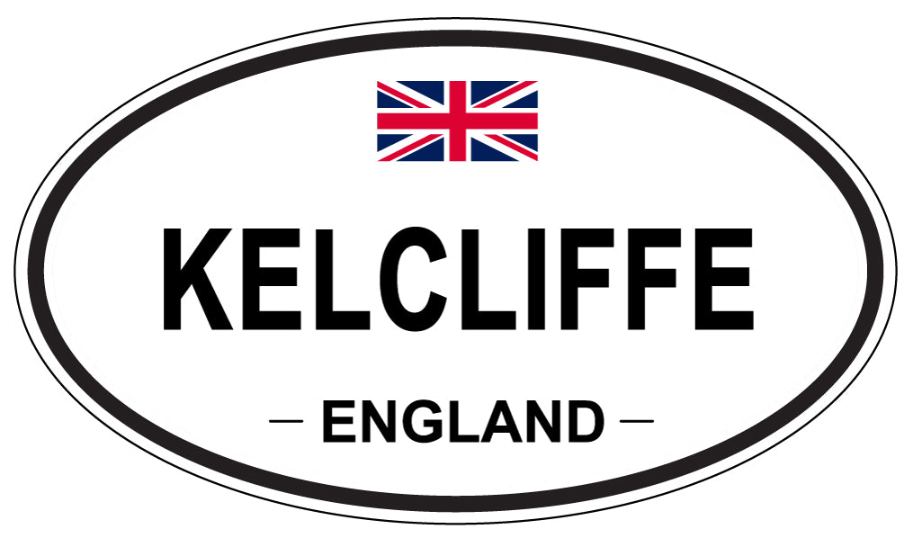 KELCLIFFE, England - Oval Magnet