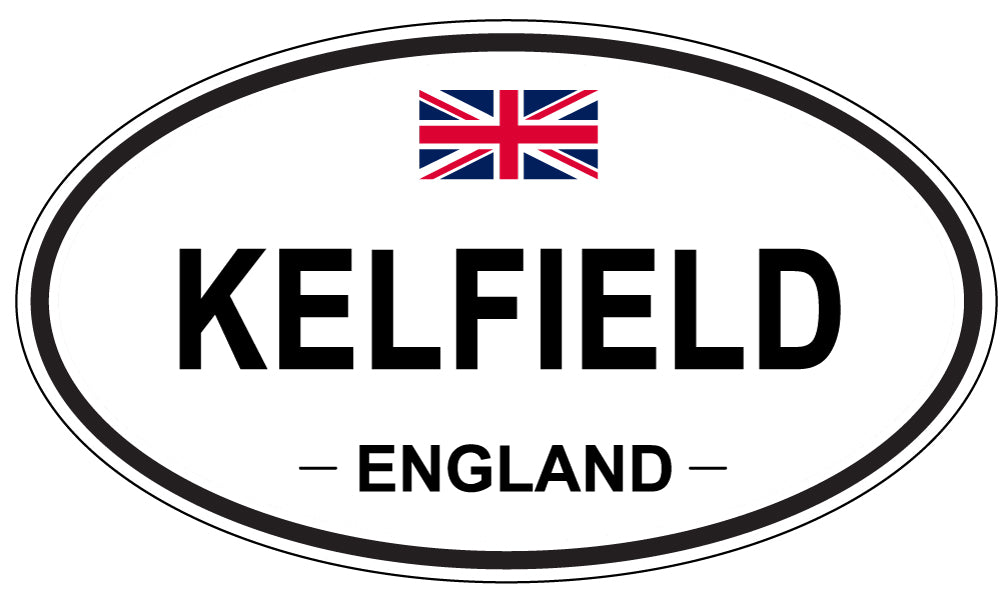 KELFIELD, England - Oval Magnet