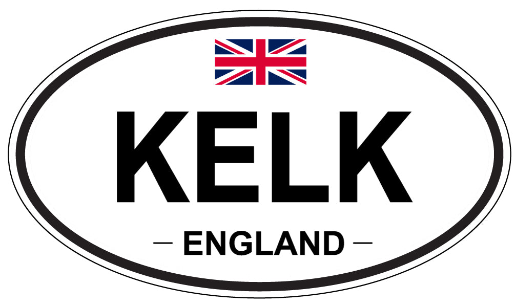KELK, England - Oval Magnet
