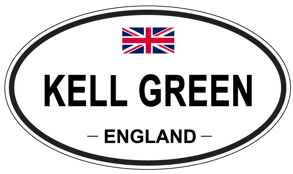 KELL GREEN, England - Oval Magnet