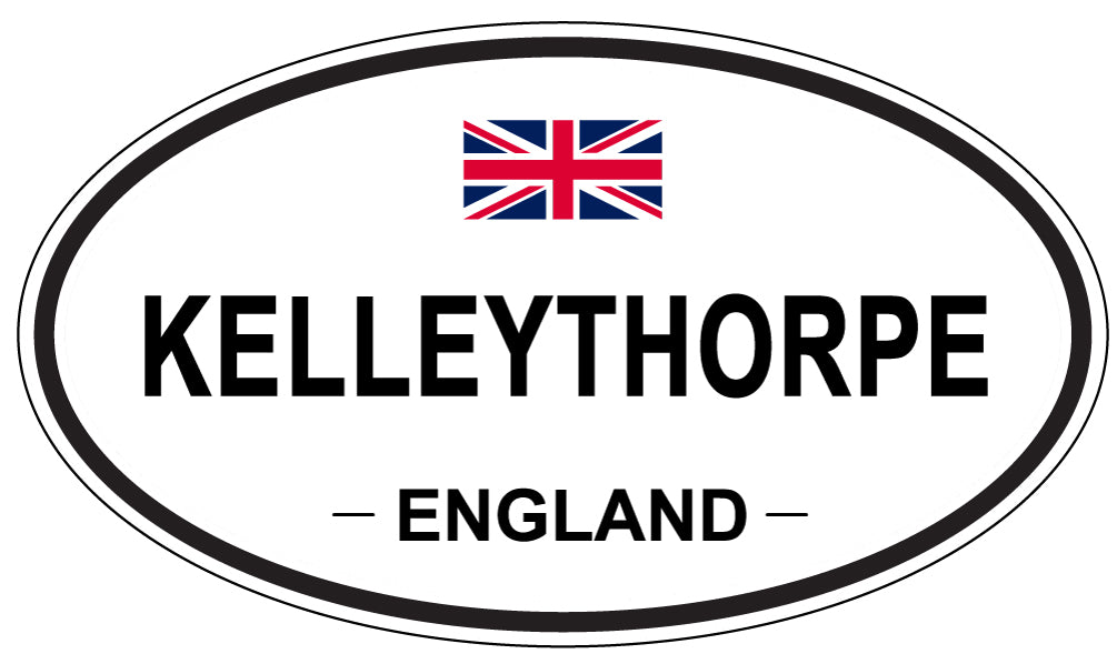 KELLEYTHORPE, England - Oval Magnet