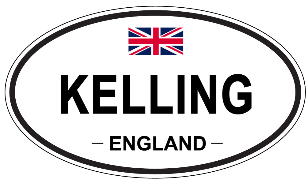 KELLING, England - Oval Magnet