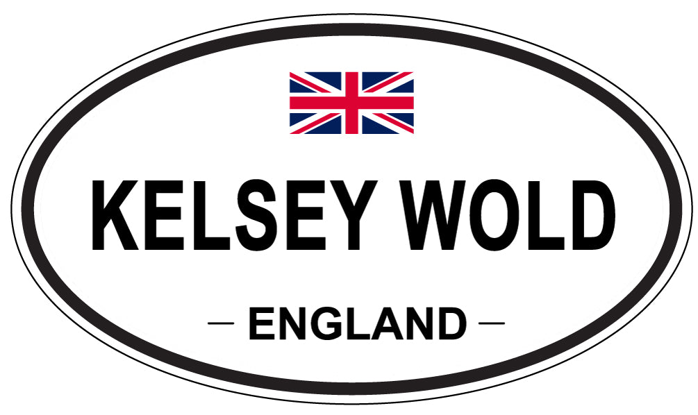 KELSEY WOLD, England - Oval Magnet