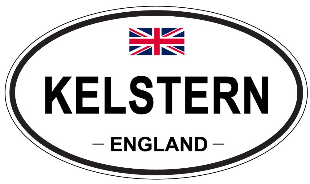 KELSTERN, England - Oval Magnet